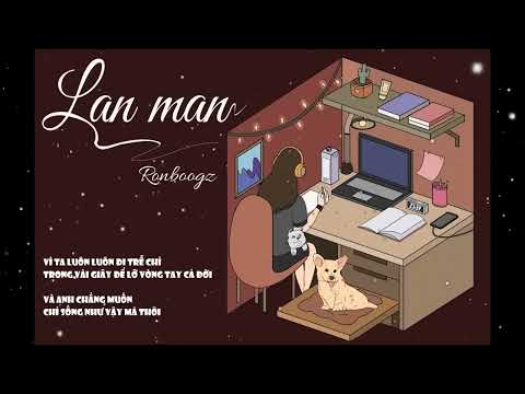 Lan man | Ronboogz (Lyrics Video)