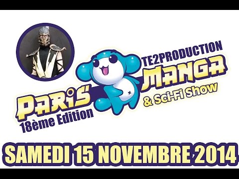 Paris Manga 2014 18ème Edition - Samedi 15 Novembre 2014