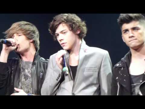 X FACTOR LIVE TOUR 2011 NOTTINGHAM - One Direction GRENADE