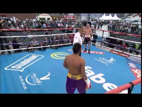 Stuart Hall vs Edwin Tellez Full Fight   Boxing