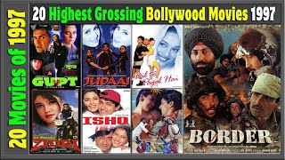 Top 20 Bollywood Movies Of 1997 | Hit or Flop | 1997 की बेहतरीन फिल्में | with Box Office Collection