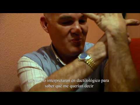 The daily life of a deafblind person