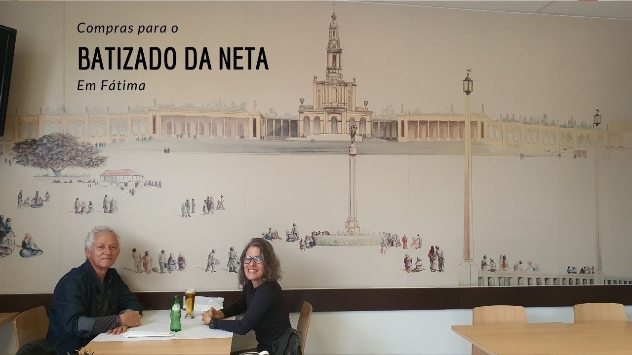 Em Fátima - Batizado da Neta