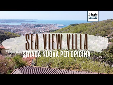 TRIESTE, VILLA 450mq Vista mare, Strada nuova per Opicina