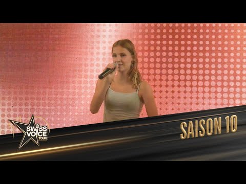 Maxine 12 ans - Swiss Voice Tour 2025, Parc du Rhône