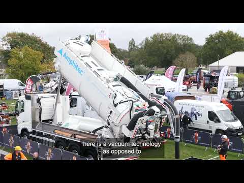 Live demo: Amphitec Vortex blowing function at No Dig Live 2024