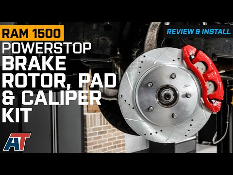 2009-2018 RAM 1500 PowerStop Z36 Extreme Truck and Tow 5-Lug Brake Rotor Review & Install