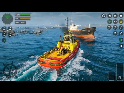 Ship Simulator 3D Gameplay 🚢 | Real Cargo Ship Mobile Game | Android Simulation