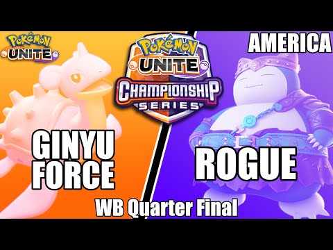 Ginyu Force vs Rogue - PUCS NA Championship WB Quarter Final | Pokemon Unite
