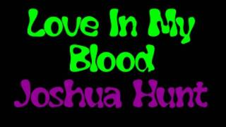 Love In My Blood Lyrics Video - Joshua Hunt