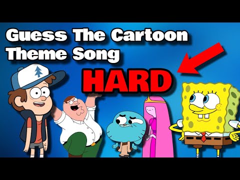 Guess The Cartoon Theme Song (HARD)