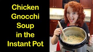Chicken Gnocchi Soup (instant pot) #olivegardenchickengnocchi #instantpotsoup #chickensoup