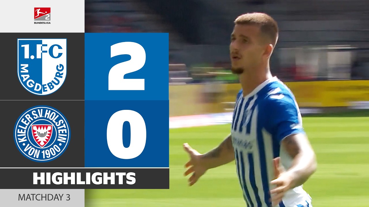 First Home Win! | 1. FC MAGDEBURG - HOLSTEIN KIEL | Highlights | Matchday 3 – Bundesliga 2 26/27