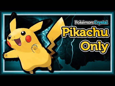Pikachu Only - How fast can I beat Pokémon Crystal? - Pokémon Crystal Solo Challenge