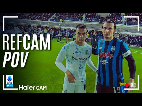 REF CAM POV: You Are The Referee in Atalanta-Inter | HAIER CAM | Serie A 2025/26