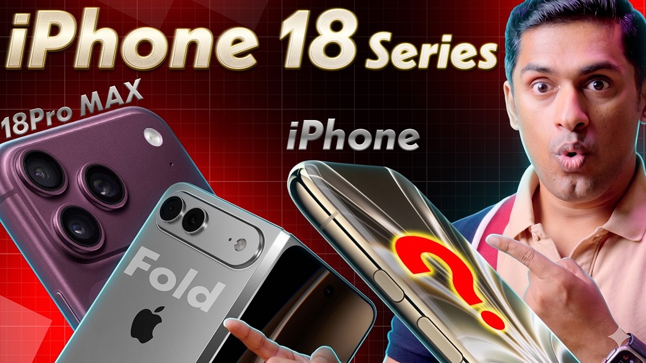 iPhone 18 Series First Look 👀 New Design, Bigger Battery & Foldable iPhone | Malayalam