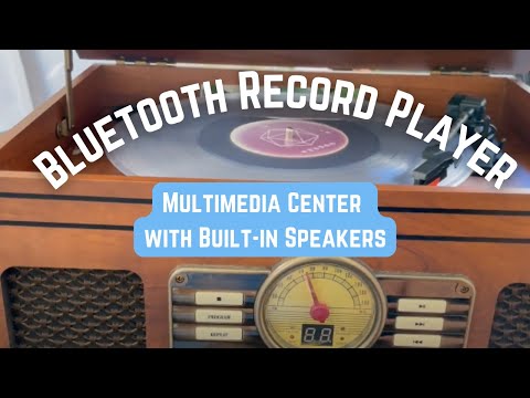 Victrola Nostalgic 6-in-1 Bluetooth Record Player & Multimedia Center with Built-in Speakers Review