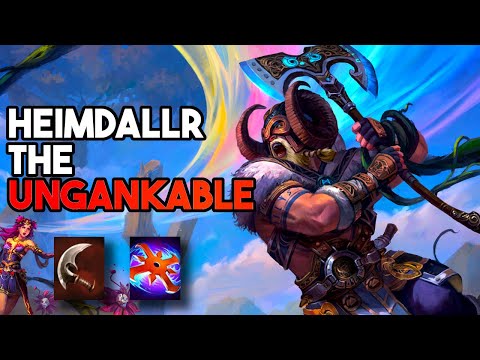 HEIMDALLR LAUGHS AT YOUR GANKS! Crit Heimdallr Build Pops Squishies - Smite Ranked ADC - ZAPMAN