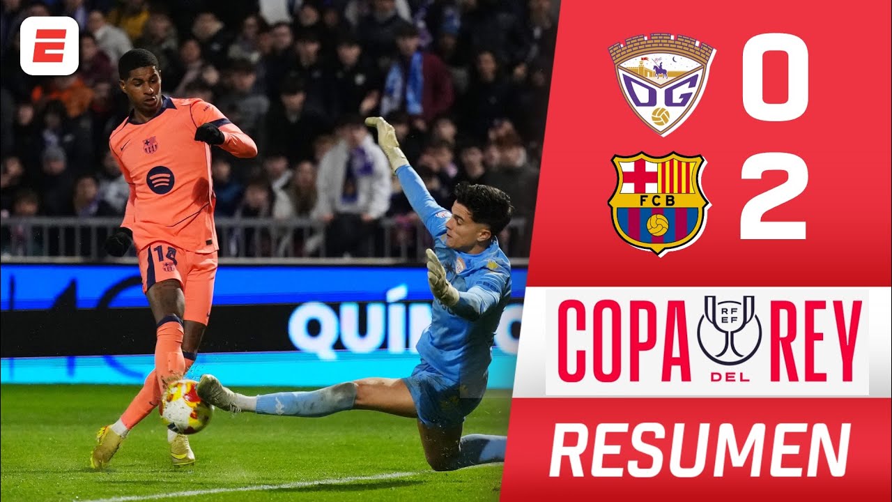 BARCELONA LIQUIDÓ al CD GUADALAJARA por 2-0 y avanza a OCTAVOS de FINAL de COPA DEL REY | Resumen