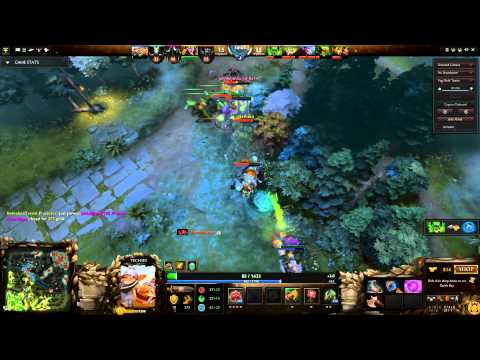 Techies Instant RAMPAGE with one attack - Full Team Wipe