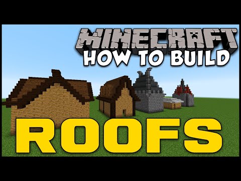 5 Roof Designs You Should Know | Minecraft How To Build