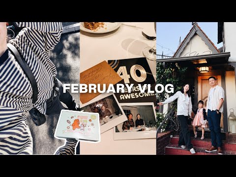 FEB VLOG｜低能量一周🪫 香蕉蓝莓麦芬🫐 爸妈结婚40周年