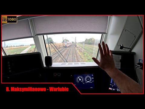 850kN #086: Okiem maszynisty: Maksymilianowo - Warlubie
