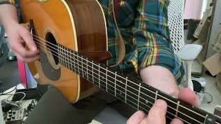 Bob Dylan: Up to Me (Guitar part no vocals)