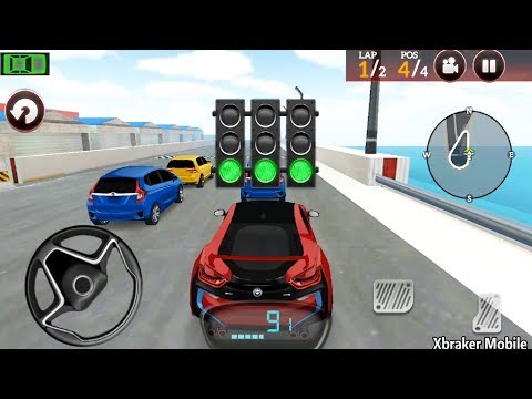 Drive for Speed Simulator: Red Icar Driving Race Mode Missions 1 to 7 just First Place - AndroidGame