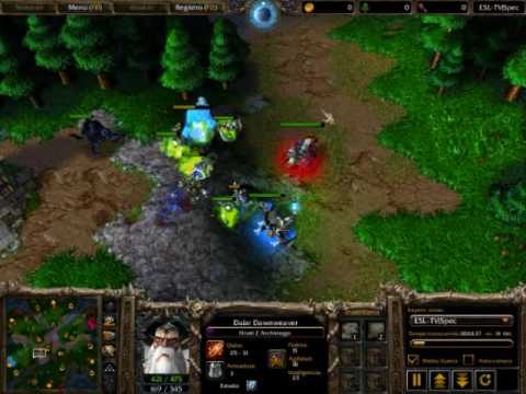 Warcraft 3 TFT Madfrog (UD) vs ToD (HU) part 1/3