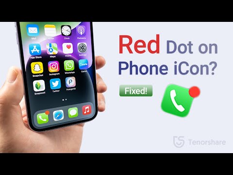 Red Dot on iPhone Phone iCon? Here Is the Fix!