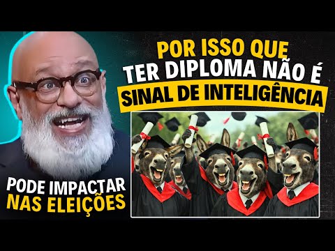Why does MODERNITY produce SO MANY IDIOTS with DIPLOMAS? | Luiz Felipe Pondé