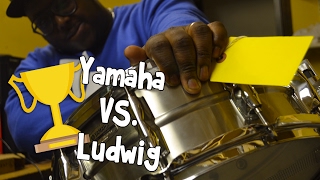 Who will win? Yamaha Recording Custom brass snare vs Ludwig 400 Supra-phonic Snares