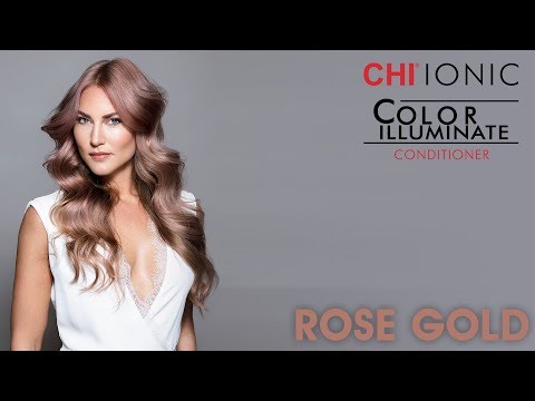 Šaltą atspalvį suteikiantis kondicionierius CHI Color Illuminate Platinum Skirtas šviesiems plaukams Conditioner 251 ml video