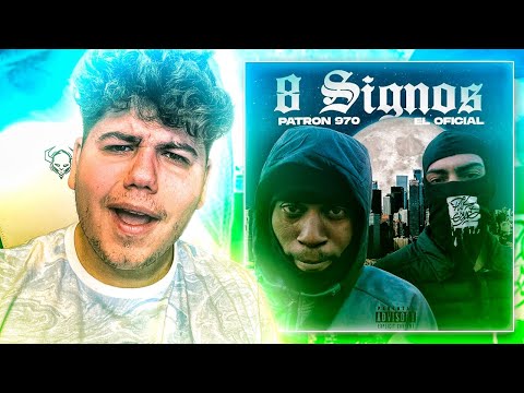 REACCIONO a Oficial28919 - 8 Signos Ft ElPatron970 (Videoclip) #SpanishDrill