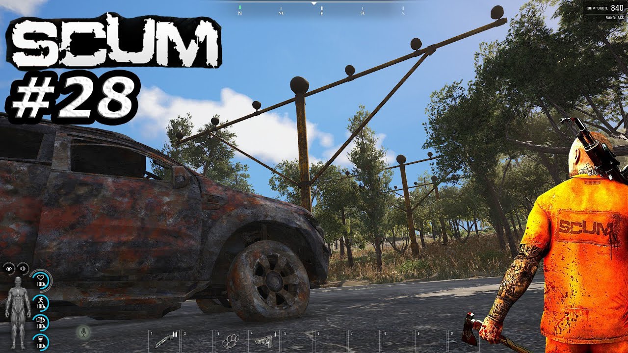 TIPS & TRICK ÜBERLEBEN IN DER WILDNISS ZACK ZACK ZACK SCUM RUN28 GAMEPLAY GERMAN