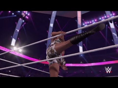 WWE 2K22 - Becky Lynch VS Stacy Keibler