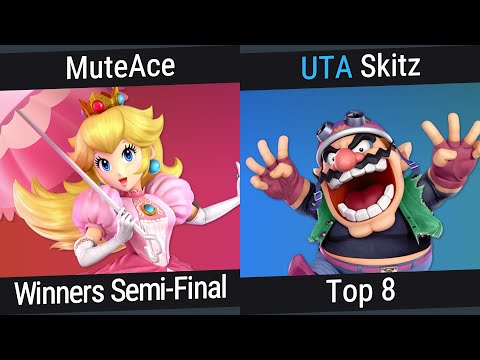 [Ego Trip X] Top 8 - MuteAce (Peach) VS UTA | Skitz (Wario)