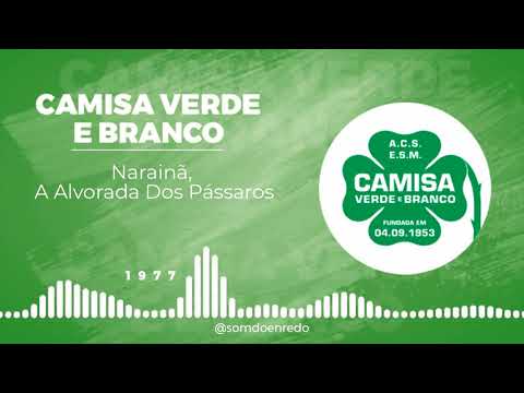 Camisa Verde e Branco - 1977