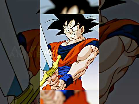 Goku Wants To Hold The Z Sword!