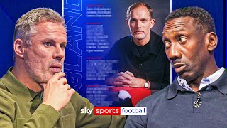 Jamie Carragher & Jimmy Floyd Hasselbaink build their England World Cup squad 🦁