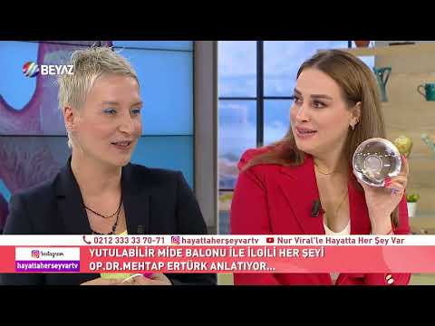 YUTULABİLİR MİDE BALONU İLE İLGİLİ HERŞEYİ OP.DR. MEHTAP ERTÜRK  TV DE ANLATIYOR...