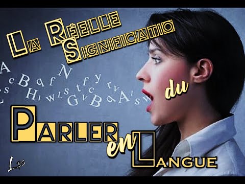 Pasteur Salvatore Gentile - La réelle signification du parler en langue