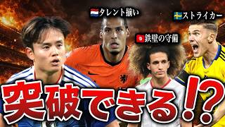 北中米W杯で日本のグループリーグ突破が難しいと言われている理由