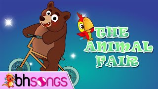 Animal Fair | Nursery Rhymes Songs For Children [ Vocal 4K ]