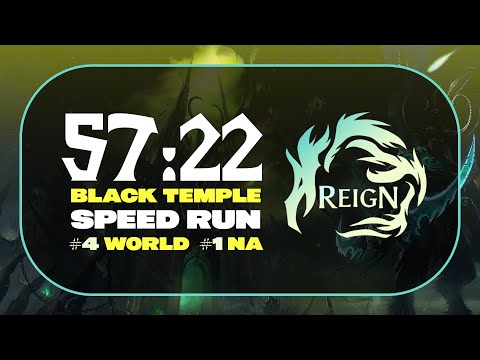 [reign] Black Temple Speed run / 57:22 / Enhance Shaman POV / Classic TBC