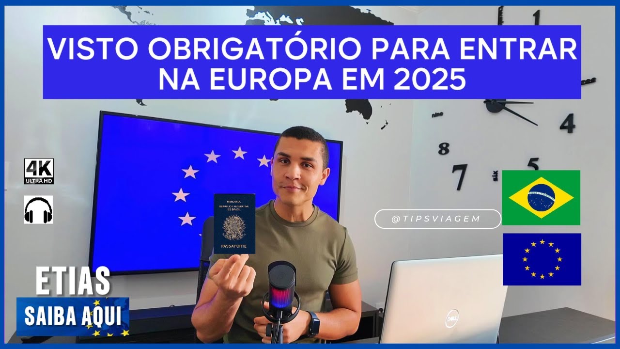 VIAJAR PARA A EUROPA AGORA VAI PRECISAR DE VISTO: ENTENDA O QUE MUDA EM 2025