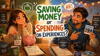 Save Money or Spend on Experiences? Two Friends Debate | Learn English Naturally