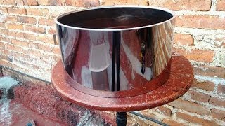 FABRICANDO UN VASO PARA EL TAMBOR DE BANDA DE GUERRA