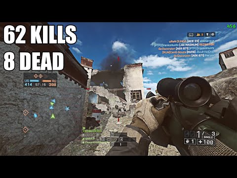 62 KILLS in Domination full game - Battlefield 4